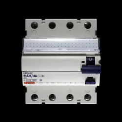 GEWISS 25 RCD FOUR POLE 30mA TYPE AC 25A/0.03A GWD4102