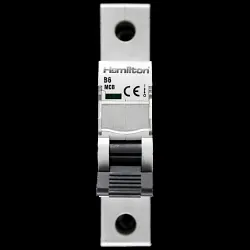 HAMILTON B 6 MCB 6kA CIRCUIT BREAKER WC