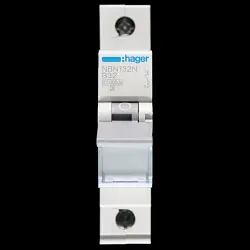 HAGER 32 AMP CURVE B 10kA MCB CIRCUIT BREAKER NBN132N 462069