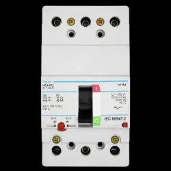 HAGER 63 AMP 16kA TRIPLE POLE MCCB HD147U HD125D 314202