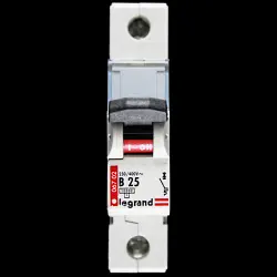 LEGRAND 25 AMP CURVE B 10kA MCB CIRCUIT BREAKER 067 02 06702