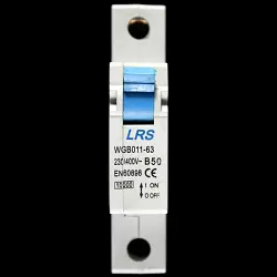 LRS 50 AMP CURVE B 10kA MCB CIRCUIT BREAKER WGB011-63