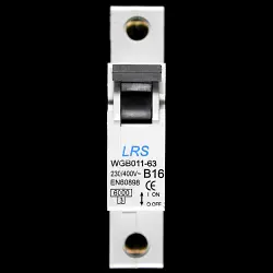 LRS 16 AMP CURVE B 6kA MCB CIRCUIT BREAKER WGB011-63 B