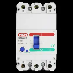 MEM 32 AMP 16kA TRIPLE POLE MCCB MGL323