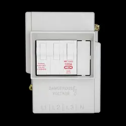 MEM 100 AMP TRIPLE POLE INCOMER KIT TERMINAL BLOCK BMBT1003
