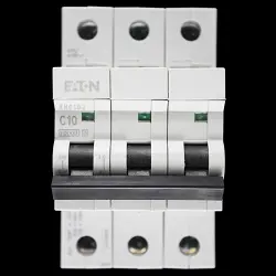 MEM EATON 10 AMP CURVE C 10kA TRIPLE POLE MCB CIRCUIT BREAKER AHC103
