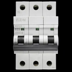 MEM EATON 25 AMP CURVE B 10kA TRIPLE POLE MCB CIRCUIT BREAKER MBH325