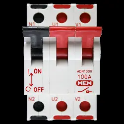 MEM 100 AMP TRIPLE POLE MAIN SWITCH DISCONNECTOR ADN100R