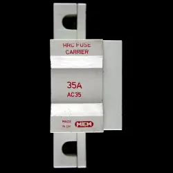 MEM 35 AMP HRC FUSE LINK HOLDER CARRIER AC35 RED