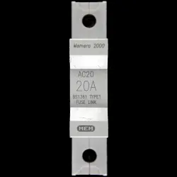 MEM 20 AMP TYPE 1 HRC FUSE LINK HOLDER CARRIER AC20