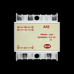 MEM 6V 8V 12V DOOR BELL TRANSFORMER AA5