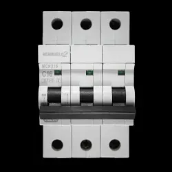 MEM 16 AMP CURVE C 10kA TRIPLE POLE MCB CIRCUIT BREAKER MCH316