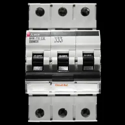 MITSUBISHI 32 AMP CURVE C 10kA TRIPLE POLE MCB CIRCUIT BREAKER BHW-T10
