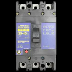 MITSUBISHI 40 MCCB TRIPLE POLE 22kA NO-FUSE BREAKER NF100-SS