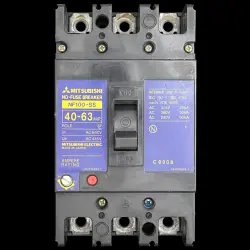 MITSUBISHI 63 MCCB TRIPLE POLE 25kA NO-FUSE BREAKER NF100-SS