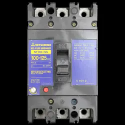 MITSUBISHI 125 MCCB TRIPLE POLE 25kA NO-FUSE BREAKER NF100-SS