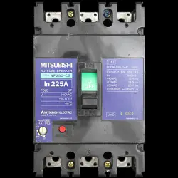 MITSUBISHI 225 MCCB TRIPLE POLE 18kA NO-FUSE BREAKER NF250-CS
