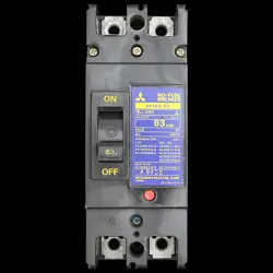 MITSUBISHI 63 MCCB DOUBLE POLE 50kA NO-FUSE BREAKER NF100-SS