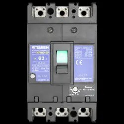 MITSUBISHI 63 MCCB TRIPLE POLE 30kA NO-FUSE BREAKER NF100-SP