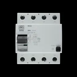 MK 40 AMP 30mA FOUR POLE RCD TYPE AC 6440S