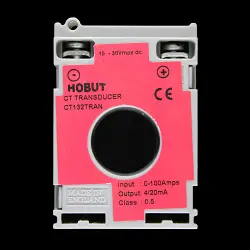 HOBUT 100 AMP CURRENT TRANSFORMER CT132TRAN 4/20MA