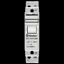 FINDER 16 AMP STEP RELAY 12VDC 1NO CONTACT 20.21.9.012.4000