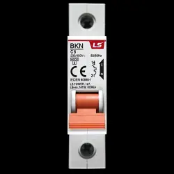 LS 6 AMP CURVE C 6kA MCB CIRCUIT BREAKER BKN