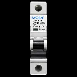 MODE 10 AMP CURVE C 10kA MCB CIRCUIT BREAKER JVM16-63