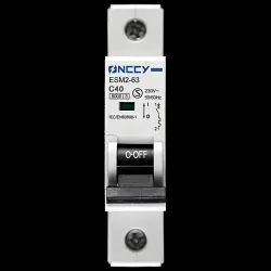 ONCCY 40 AMP CURVE C 6kA MCB CIRCUIT BREAKER ESM2-63