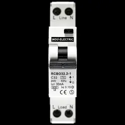 INDU-ELECTRIC C 32 RCBO 6kA 30mA TYPE A RCBO32.2-1