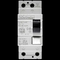 POWERBREAKER 25 RCD DOUBLE POLE 30mA H05-252030