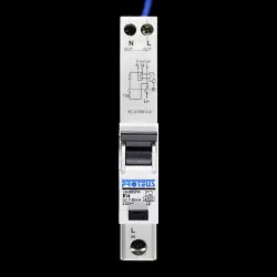 PROTEUS B 16 RCBO 4.5kA 30mA TYPE AC 16MBRSPW