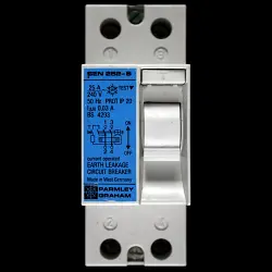 PARMLEY GRAHAM 25 ELCB RCD DOUBLE POLE 30mA SEN 252-S