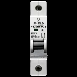 PREMSHIELD 6 AMP CURVE B 6kA MCB CIRCUIT BREAKER PS206B-MCB