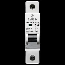 PREMSHIELD 16 AMP CURVE B 6kA MCB CIRCUIT BREAKER PS216B-MCB