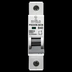 PREMSHIELD 40 AMP CURVE B 6kA MCB CIRCUIT BREAKER PS240B-MCB
