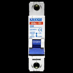 SASSIN 32 AMP CURVE D 6kA MCB CIRCUIT BREAKER 3SB2-60 24650