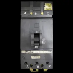 SQUARE D 150 MCCB TRIPLE POLE 22kA KA36150