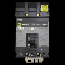 SQUARE D 100 MCCB TRIPLE POLE 18kA FA36100 SERIES 2