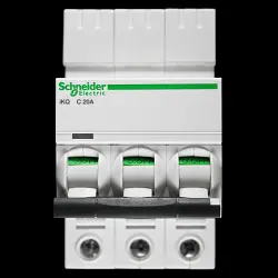 SCHNEIDER C 20 MCB TRIPLE POLE 10kA CIRCUIT BREAKER IKQ A9F57320