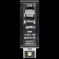 SIMPLEX TYPE 2 20 MCB M9 CIRCUIT BREAKER MCB1B20