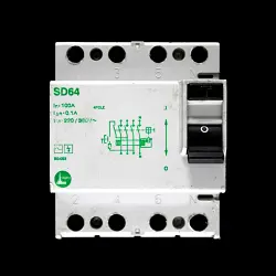 STEEPLE 100 RCD FOUR POLE 100mA TYPE AC SD64