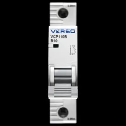 VERSO 10 AMP CURVE B 6kA MCB CIRCUIT BREAKER VCP110B