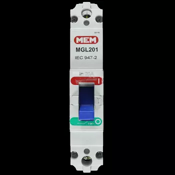 MEM 20 AMP 16kA MCCB MGL201