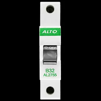 ALTO 32 AMP CURVE B 6kA MCB CIRCUIT BREAKER AL2755
