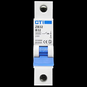 CTI 32 AMP CURVE B 6kA MCB CIRCUIT BREAKER ZB32 S2