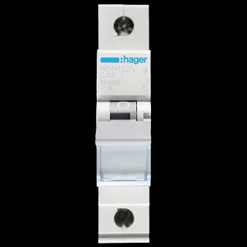 HAGER 32 AMP CURVE C 10kA MCB CIRCUIT BREAKER NCN132N 465700