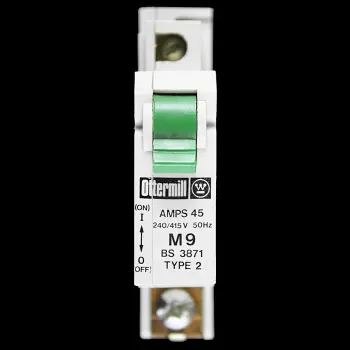 OTTERMILL 45 AMP TYPE 2 M9 MCB CIRCUIT BREAKER SYSTEM T T245