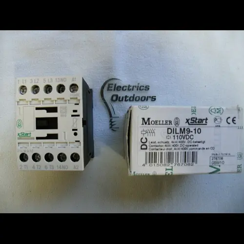MOELLER 4 kW DC CONTACTOR XSTART DILM9-10 400V BS EN 60947