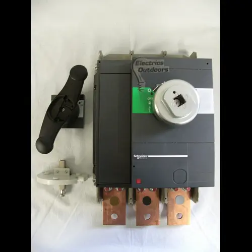 SCHNEIDER ELECTRIC 1250 AMP TRIPLE POLE MCCB 415V NS1250NA
